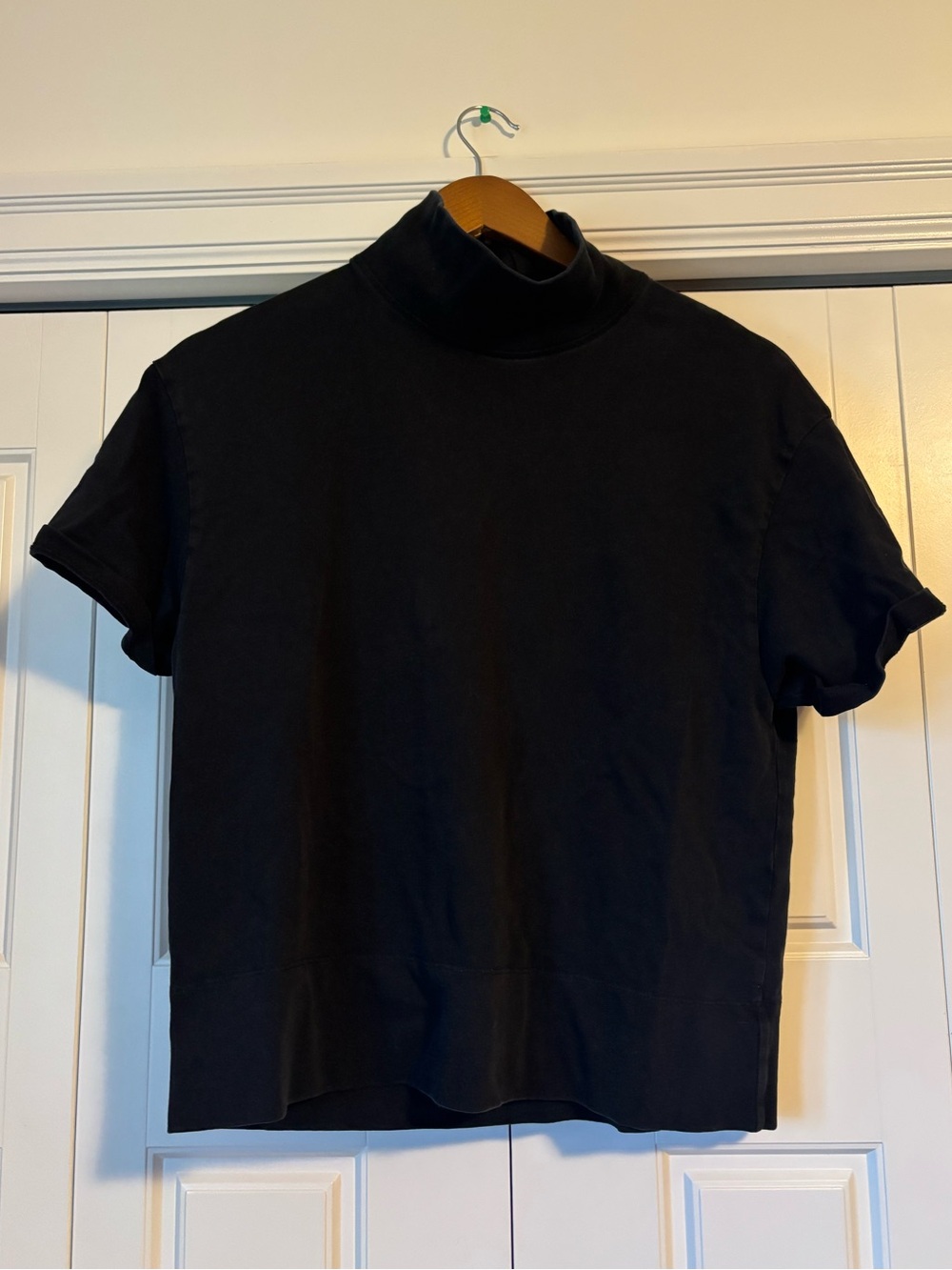 ☀️ Zara ☀️ black mock neck tee
